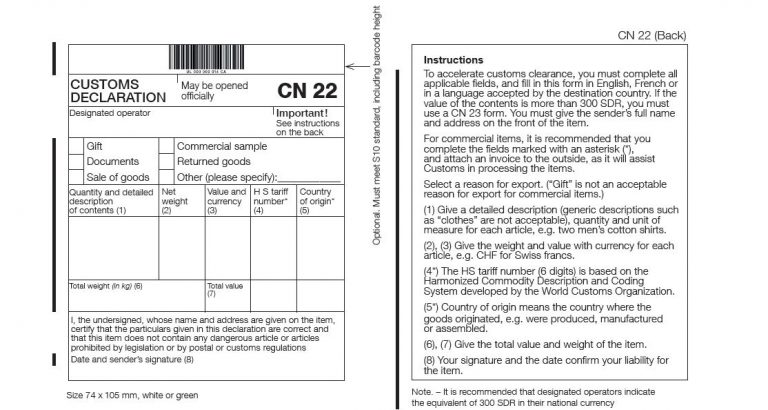 Speed Post stuck at Canada customs? - MIGERO